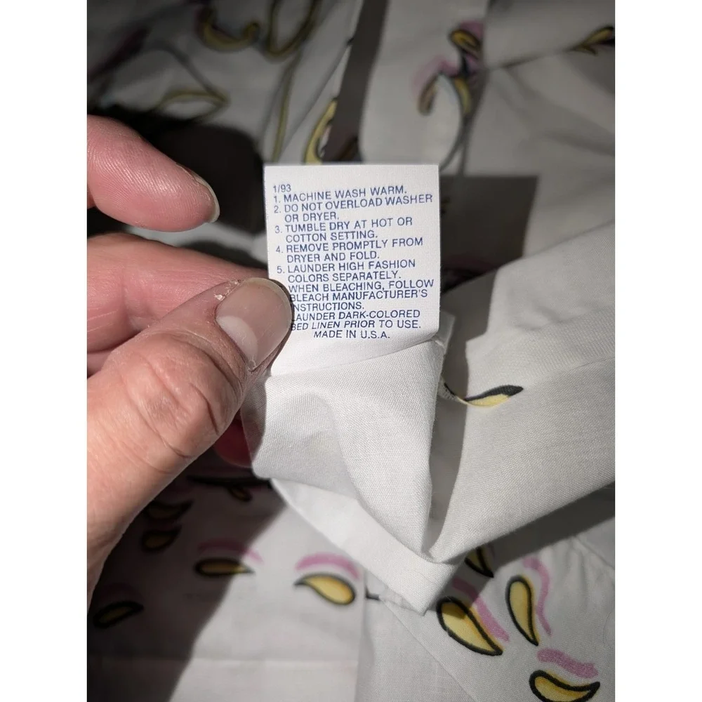 Disney Beauty and the Beast Tea Cup Vintage 2 Piece Crib Size Fitted & Sheet Set